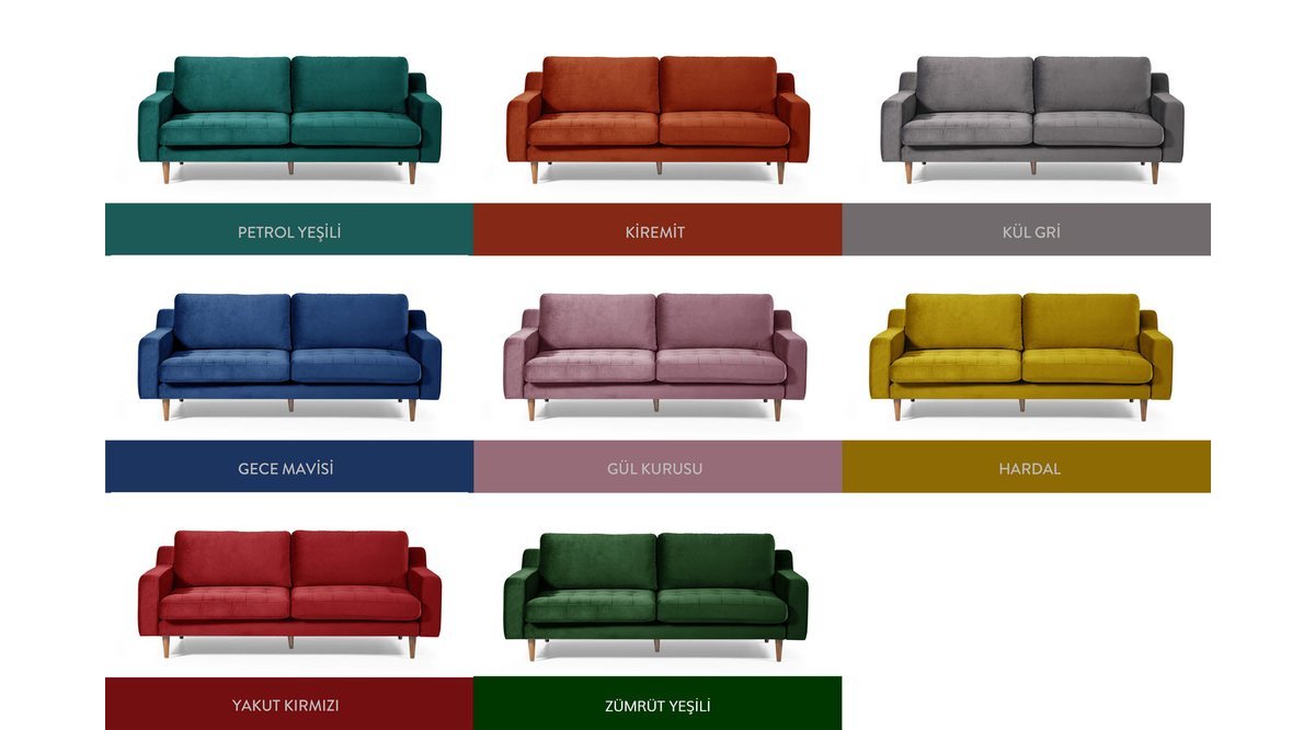 MODSY 257 X 257 CM MODÜLER KOLTUK KADİFE ZÜMRÜT YEŞİLİ FİYATI Vivense