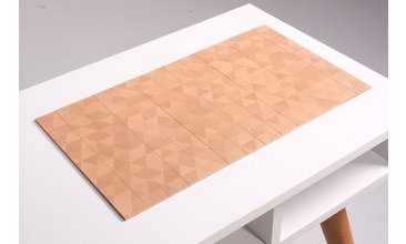 NESSE KOLTUK KENARI PORTATİF KOL SEHPASI DESENLİ