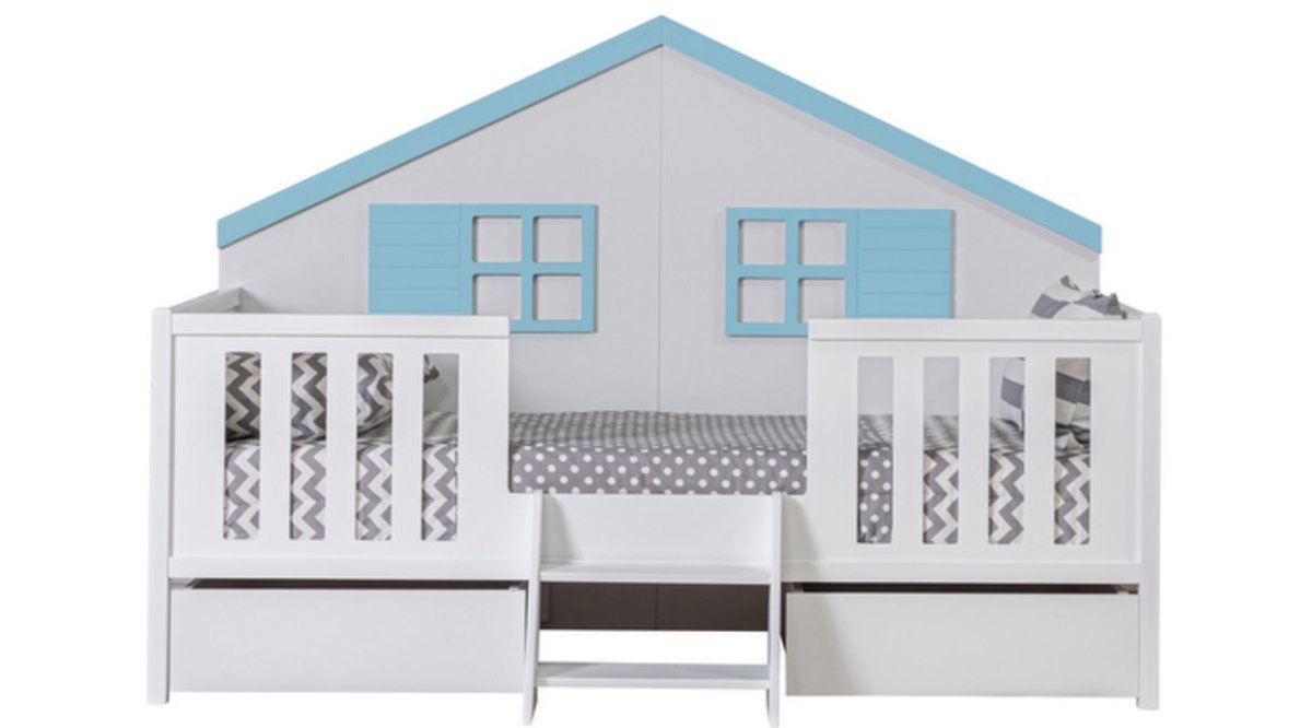 FETHİYE MAVİ ÇEKMECELİ MONTESSORİ YATAK FİYATI Vivense