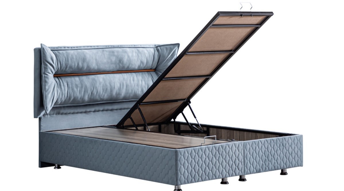 BARSELONA AÇIK MAVİ BAZA BAŞLIK VE REAL PEDLİ ORTOPEDİK BARSELONA AÇIK MAVİ BAZA BAŞLIK VE REAL PEDLİ ORTOPEDİK