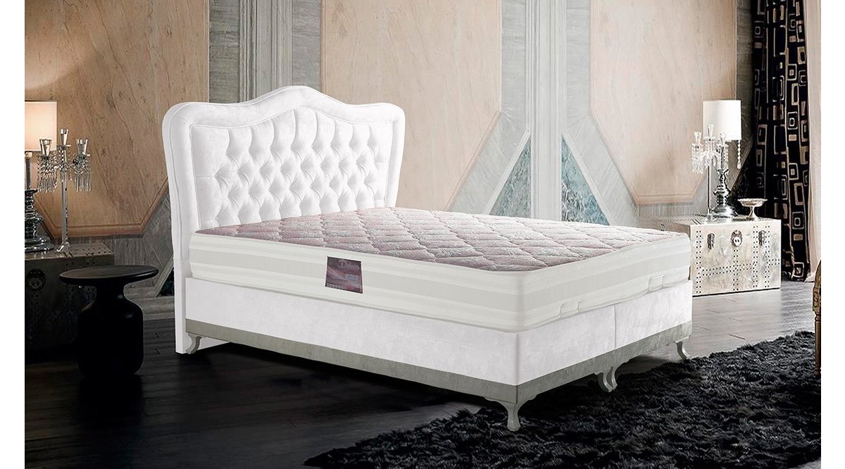 CAMELLİ BEYAZ BAZA + BAŞLIK + YATAK SETİ FİYATI Vivense