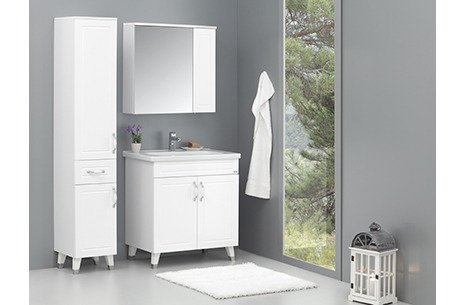 GEDİZ BANYO DOLABI TAKIMI 80 CM