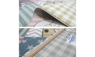 MERİNOS PASTEL 21906 RENKLİ ÇOCUK ODASI HALISI 120X170