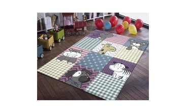 MERİNOS PASTEL 21906 RENKLİ ÇOCUK ODASI HALISI 120X170