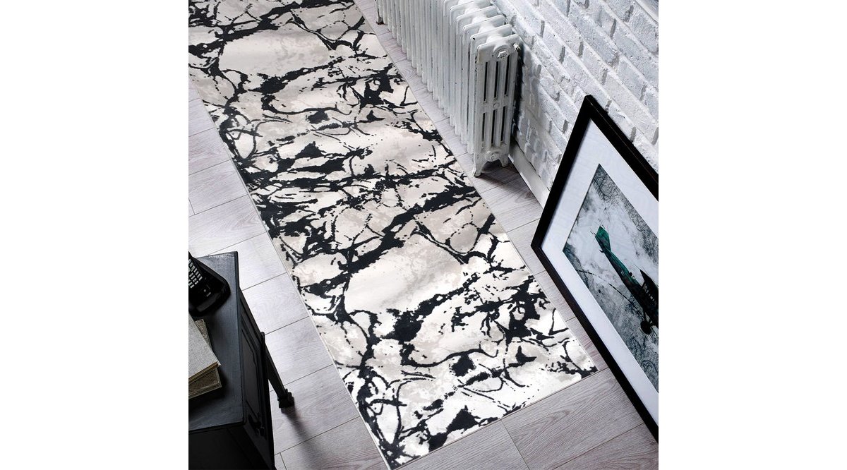 PAYİDAR HALI VAVEYLA 4313A ANTRASİT HARMONY DESEN KESME YOLLUK 160 CM