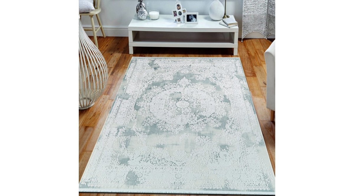 BAHARİYE LODOS ND 6682 MAVİ SAÇAKLI MODERN HALI 77X150 FİYATI Vivense