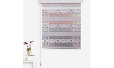 BRİLLANT JAKAR PLİSE GARDEN9 ZEBRA PERDE BOY 260 CM 80X260