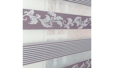 BRİLLANT JAKAR PLİSE GARDEN2 ZEBRA PERDE ETEK DİLİMLİ BOY 260 CM 80X260