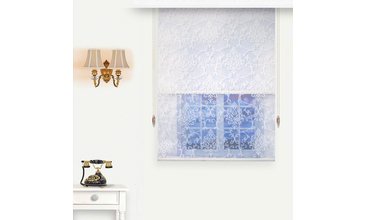 PAYİDAR VV884945 DAMASK DESEN ÇİFTLİ SİSTEM TÜL STOR PERDE 200 CM 70X200