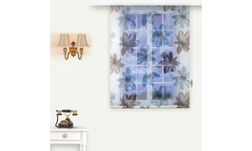 BRİLLANT VV2052-2 IŞILTILI ÇİÇEK DESENLİ TÜL STOR PERDE 200 CM 70X200