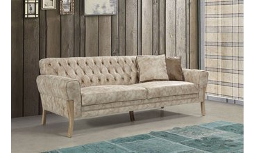 ATLANTİS KOLTUK TAKIMI KREM KAHVE