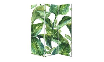 YAPRAKLAR 2 PARAVAN ÜÇ KANAT ÇİFT TARAFLI 120X175 CM