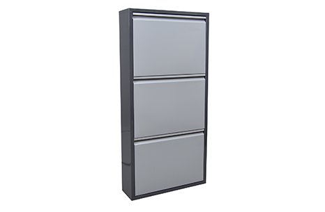 METAL AYAKKABILIK DİKEY GRİ