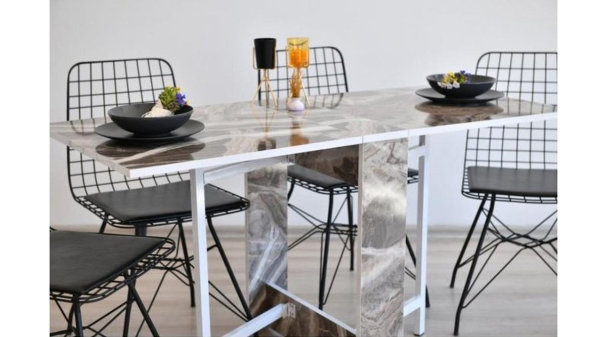 PRADO MASA SANDALYE TAKIMI MERMER FİYATI Vivense