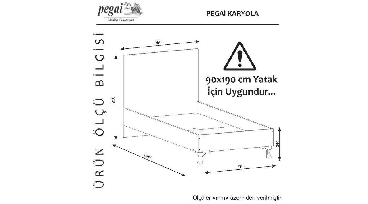 TEK KİŞİLİK KARYOLA BAŞLIK GÜLKURUSU FİYATI Vivense