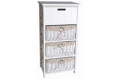 PETRİ HASIR SEPETLİ DOLAP D-15692