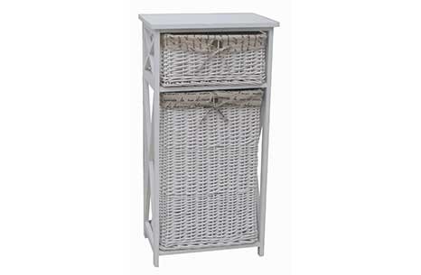 POLKA HASIR KİRLİ ÇAMAŞIR SEPETİ D-15693