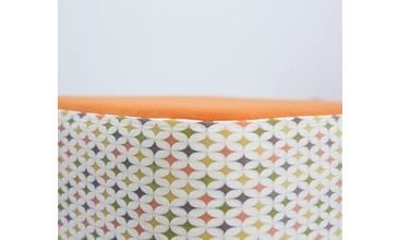 ALLEGRO PUF TURUNCU NATURAL AYAK