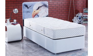 KARTAL YATAK BAZA SETİ 2 TEK KİŞİLİK 90X190