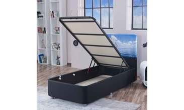 BLACK SHİP YATAK BAZA SETİ TEK KİŞİLİK 90X190