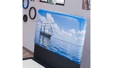 BLACK SHİP YATAK BAZA SETİ TEK KİŞİLİK 90X190