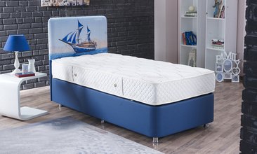 BLUE YATAK BAZA SETİ TEK KİŞİLİK 90X190