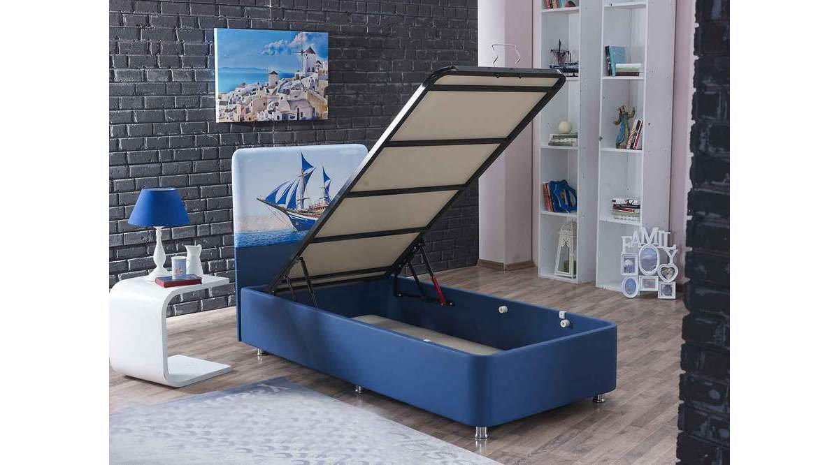 BLUE YATAK BAZA SETİ TEK KİŞİLİK FİYATI Vivense