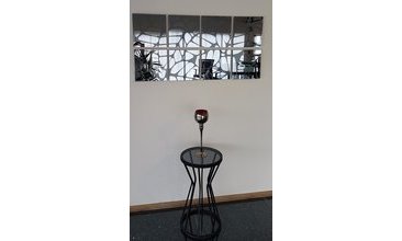 YAPRAK FÜME AYNA GRİ