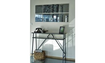 YAPRAK FÜME AYNA GRİ