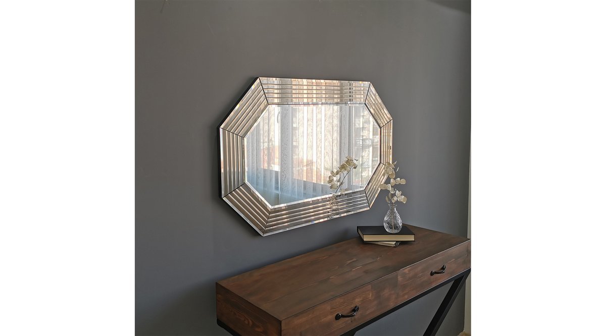 NEOSTİLL BOY AYNA DEKORATİF BRONZ KENAR DUVAR SALON A312D FİYATI Vivense