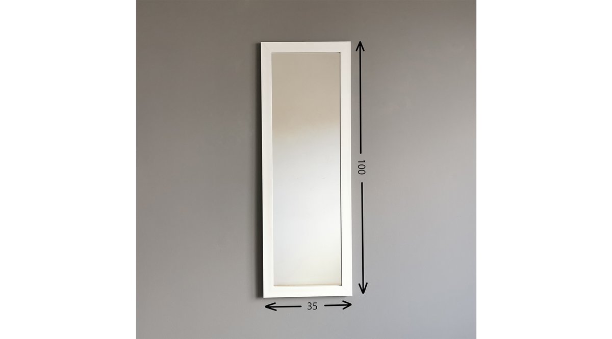 NEOSTİLL 35X100 CM DEKORATİF DUVAR SALON OFİS BOY AYNA A209 FİYATI