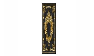 ELSE SİYAH ALTIN SARISI VİNTAGE SALON MUTFAK YOLLUK HALI SARAY3 50X80
