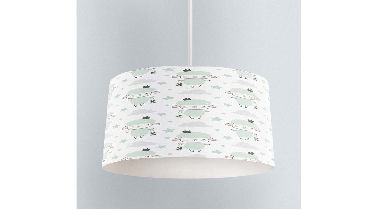 ELSE SEVİMLİ KUZULAR DESENLİ BEBEK ÇOCUK ODASI SARKIT