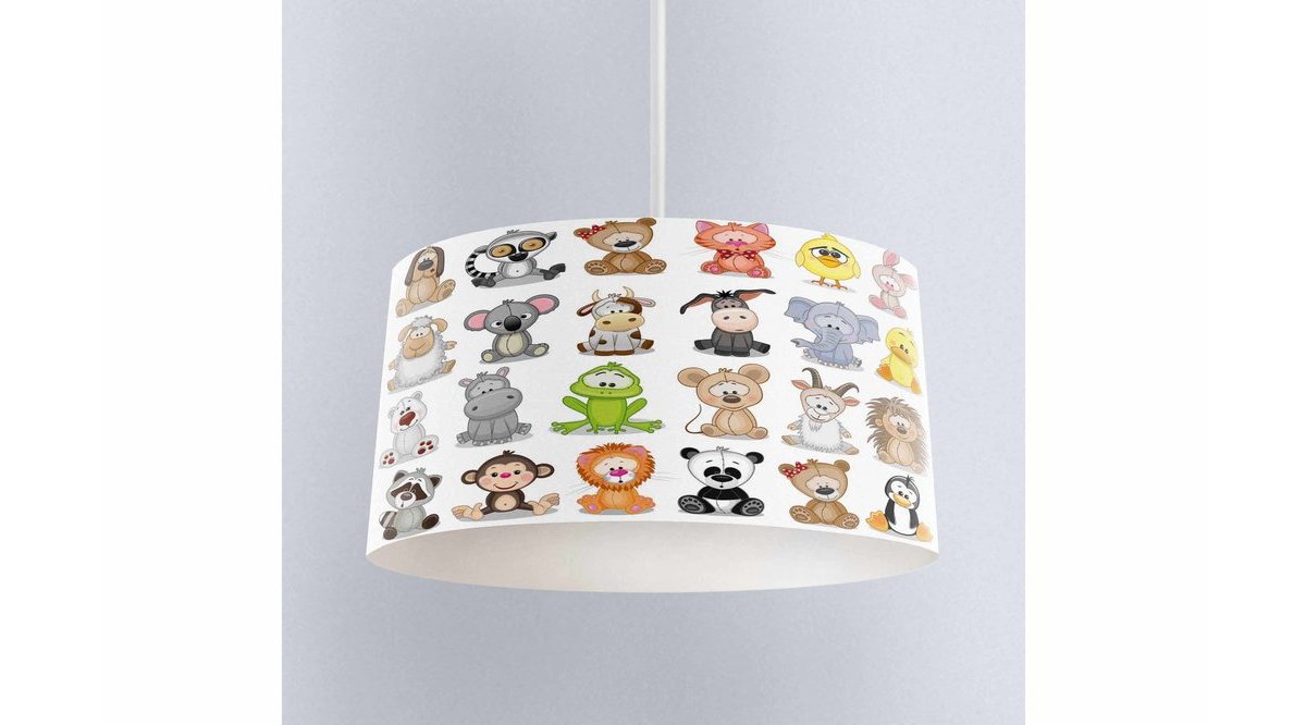 ELSE SEVİMLİ HAYANLAR DESENLİ ÇOCUK BEBEK ODASI 3D SARKIT