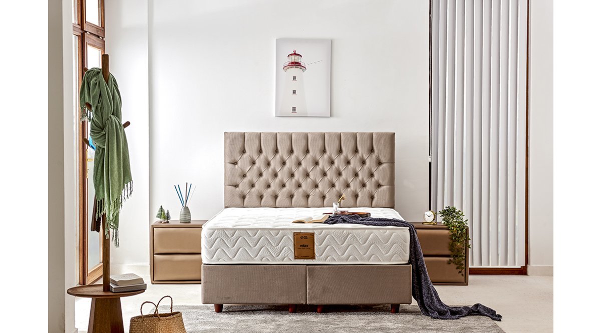 RELAX FULL ORTOPEDİK ORTA SERT LÜKS YATAK 160X200 FİYATI