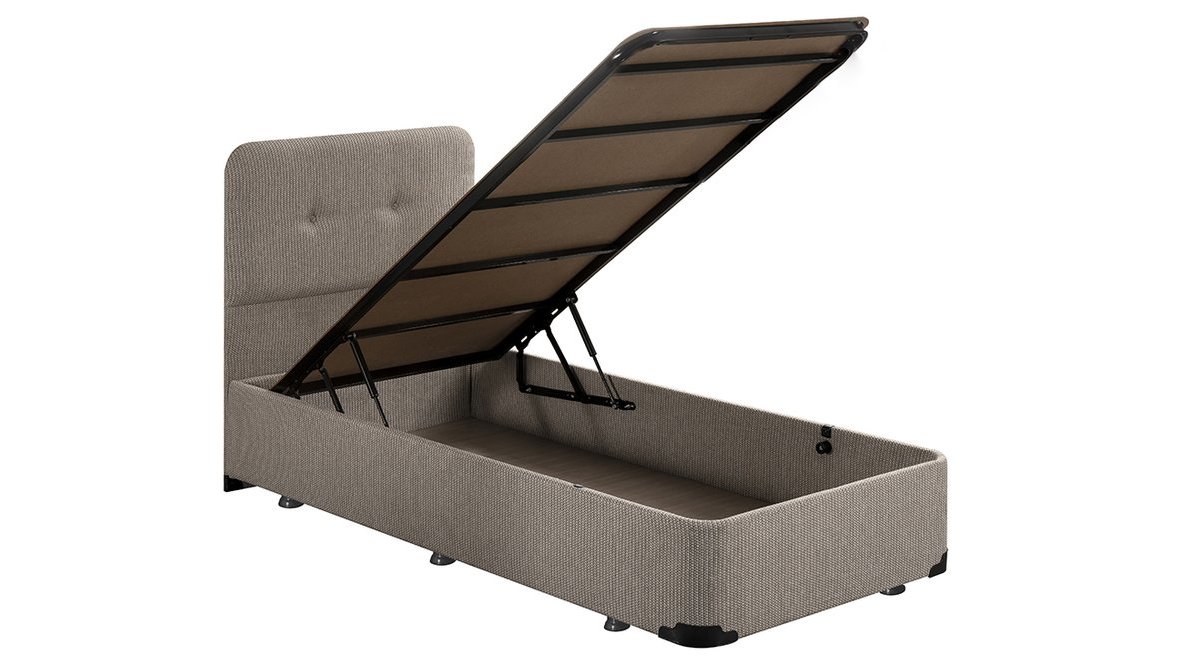 NİRON LUNA TEK KİŞİLİK BAZA BAŞLIK YATAK SETİ 90x190