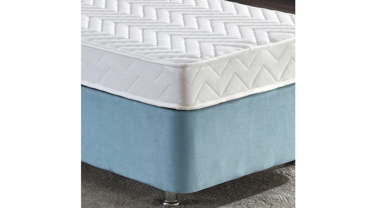 NİRON COZY TEK KİŞİLİK BAZA BAŞLIK YATAK SETİ MAVİ FİYATI