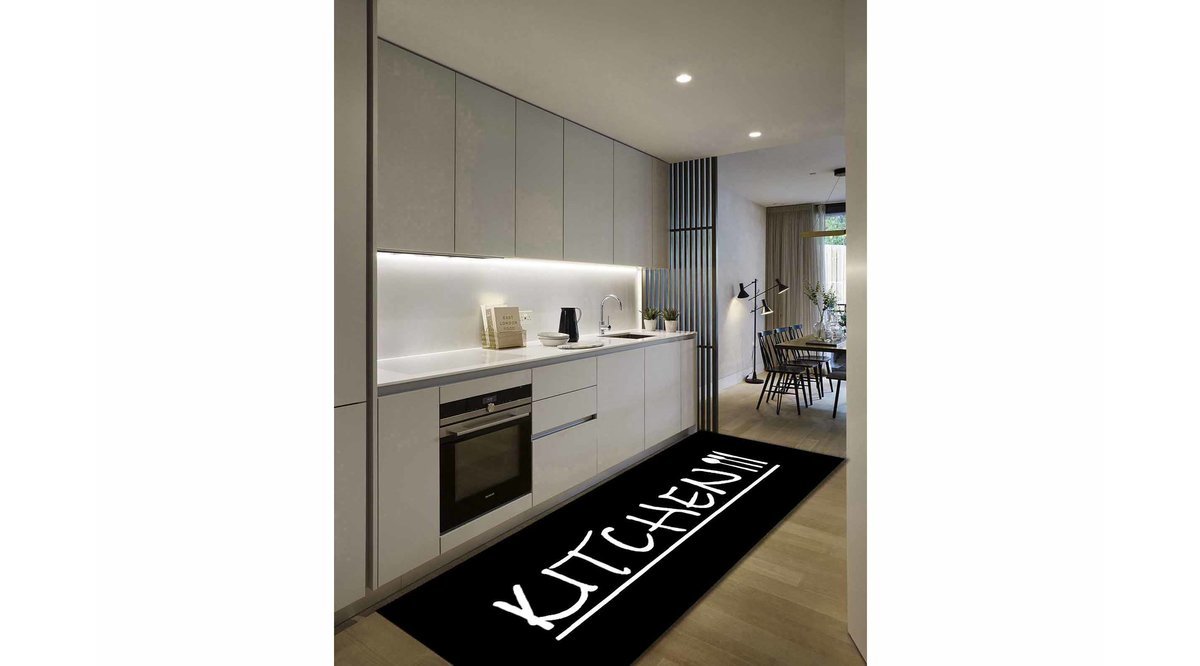 HALI YOLLUK KAYMAZ TABAN KİTCHEN YAZILI MUTFAK HALISI 80X200 FİYATI