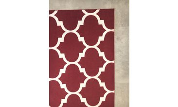 MARKAEV DİAMOND HALI 133 BORDO 80X150