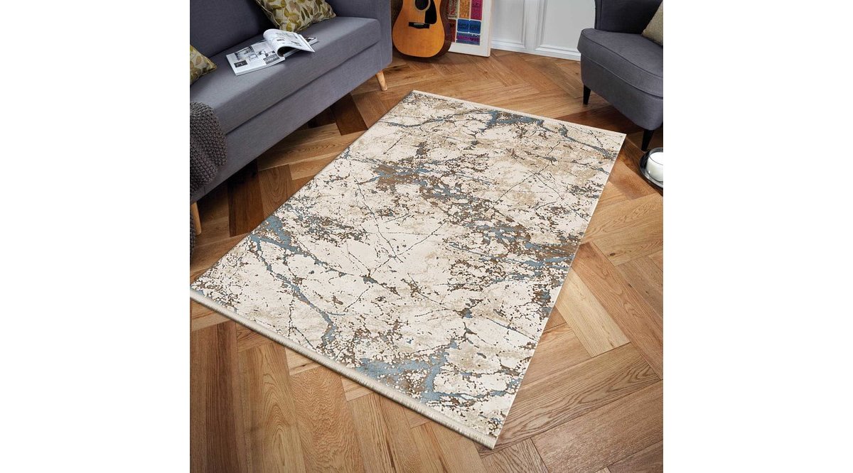 MARKAEV RELAX HALI 1737 MAVİ 80X150 FİYATI Vivense