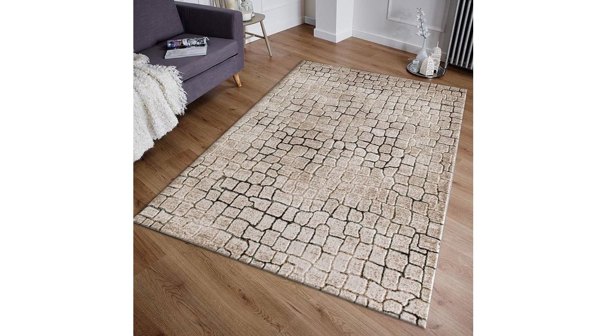 MARKAEV FARAHAN AKRİLİK HALI 45154 KREM KAHVE FİYATI Vivense