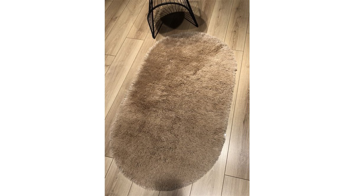 TAVŞAN TÜYÜ CAMEL OVAL HALI FİYATI Vivense