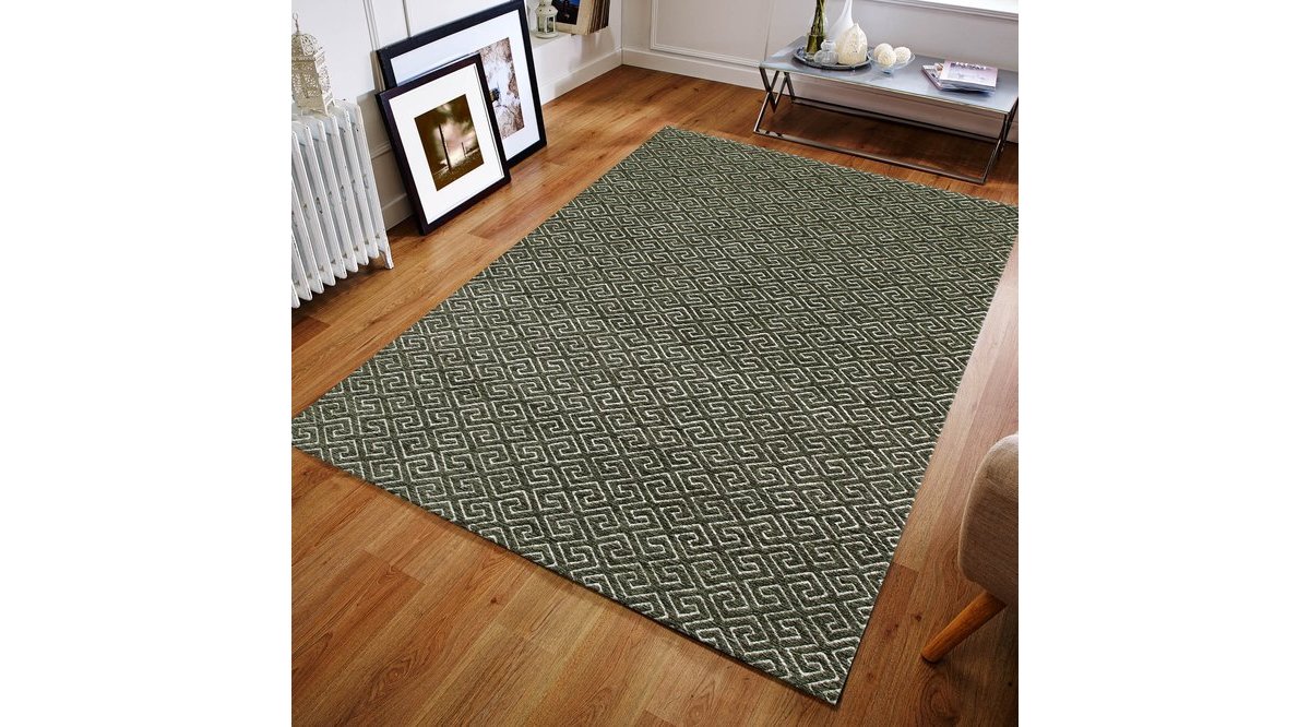 MARKAEV WOOLY DEKORATİF HALI 901 YEŞİL 120X180 FİYATI Vivense