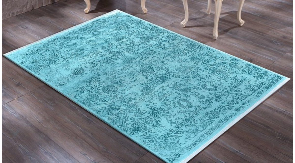 BAMBOO HALI 11256 TURKUAZ FİYATI Vivense