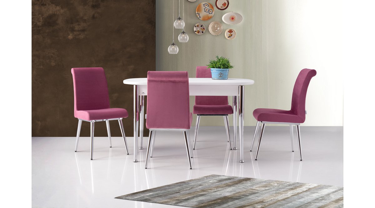 SORTİE OVAL MASA VE LUCA SANDALYE FİYATI Vivense