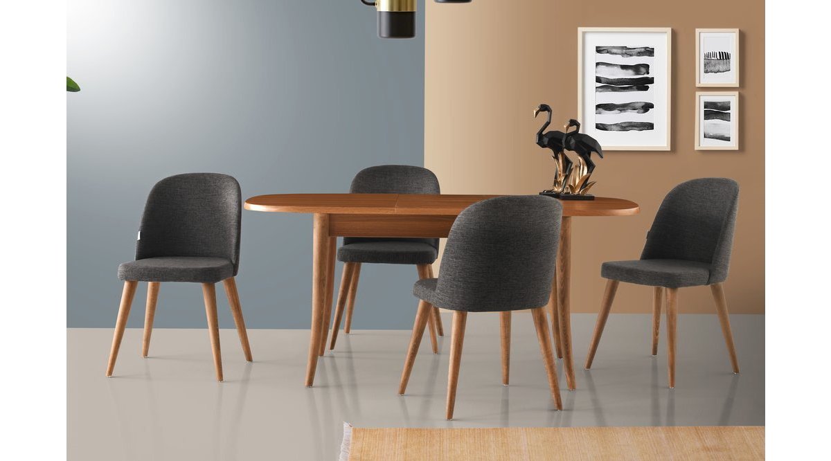 SORTİE OVAL MASA TUNA SANDALYE SET FİYATI Vivense