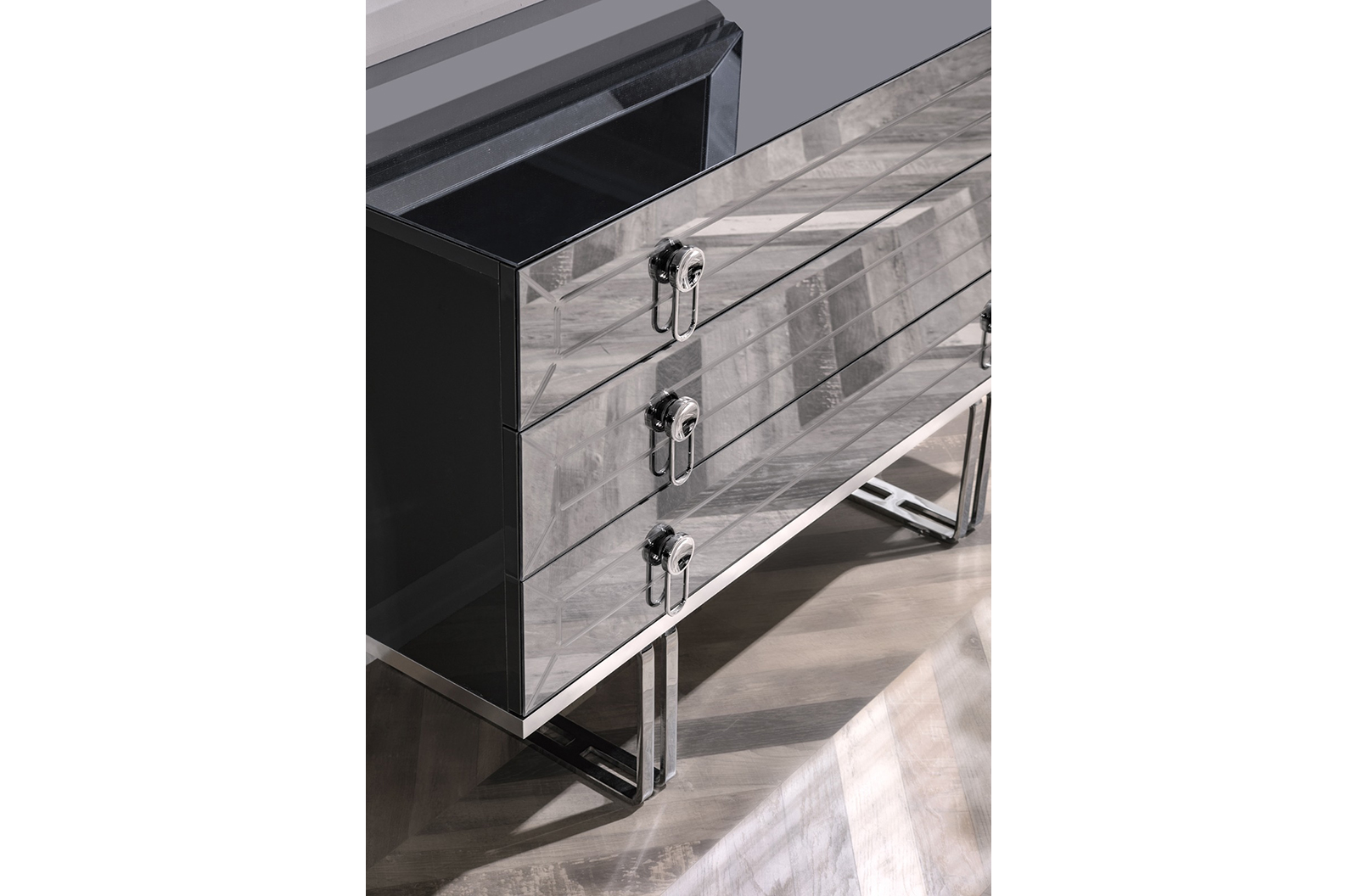 NOİR YATAK ODASI TAKIMI GRİ FİYATI Vivense