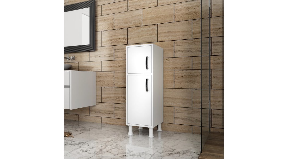 RANİ F3 ÇOK AMAÇLI DOLAP 2 KAPAKLI 4 RAFLI BEYAZ M1 FİYATI Vivense