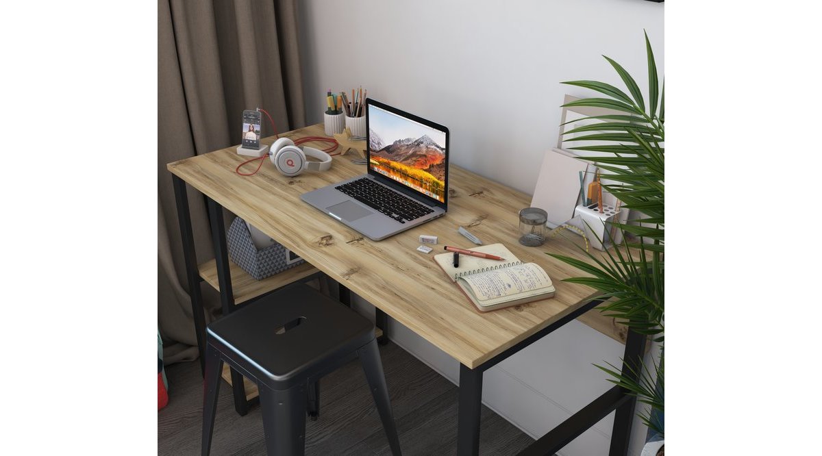 RANİ C6 ÇALIŞMA OFİS MASASI CEVİZ M2 FİYATI Vivense
