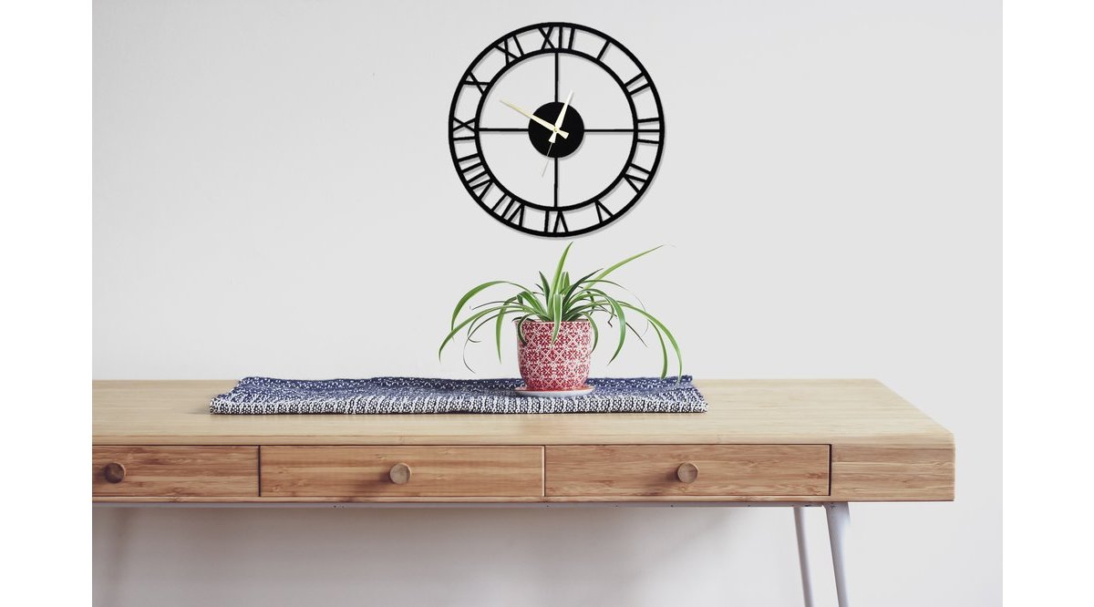 BLACK RUSTİC METAL DUVAR SAATİ 50 CM FİYATI Vivense BLACK RUSTİC METAL DUVAR SAATİ 50 CM FİYATI Vivense
